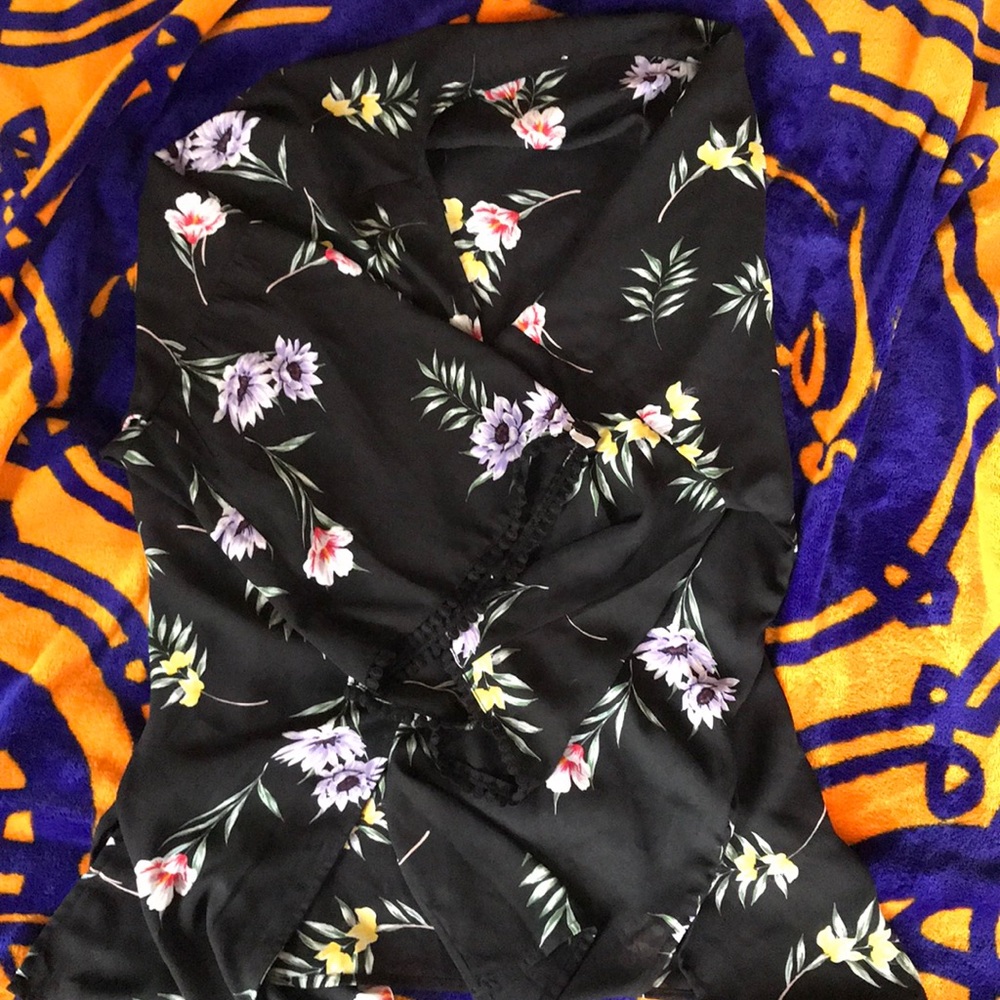 Floral Flowy Kimono